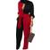 SeNight Women Elegant Long Sleeve Sexy V Neck Casual Long Wide Leg Pants with Pockets Belt