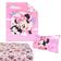 Disney Minnie Mouse Microfiber Sheet Set 28x52"