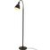 Aneta Idre Black/Matt Brass Golvlampa 158cm