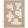 Ferm Living Bird Quilted Blankets Beige (110x80cm)