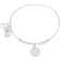 Alex And Ani Birthstones Expandable Bangle - Silver/Pink