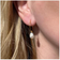 Izabel Camille Passion Earrings - Gold/Pearls