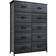 YitaHome Fabric Storage Tower Chest of Drawer 33.7x47.4"