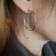 Heiring Creole Earrings - Silver