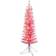 Haute Decor 4 ft. Pre-Lit Incandescent Pink Flocked Cotton Candy Fir Artificial Christmas Tree 48"