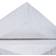 Mille Notti Satina Underlakan Vit (200x180cm)