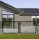 Hortus Double Gate for Panel Fence with Decoration "X" 300x100cm