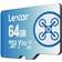 LEXAR FLY microSDXC Class 10 UHS-I U3 V30 A2 160/60 MB/s 64GB