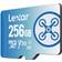 LEXAR FLY microSDXC Class 10 UHS-I U3 V30 A2 160/90 MB/s 256GB