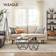Vasagle Round Coffee Table 50cm 2pcs
