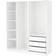 Ikea Pax White Wardrobe 175x201.2cm