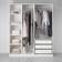 Ikea Pax White Wardrobe 175x201.2cm