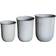 DBKD Out Stripe Pot 3-pack Krukke