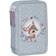 Beckmann Three Section Pencil Case Forest Deer Dusty Mint
