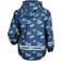 Bagheera Kid's ll Rain Fleece Jacket - Navy/Turquoise (87143-14)