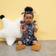 Hoomai Doll Reborn Baby Black African American Lifelike Silicone Doll 58cm