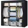 Lokeme Portable Closet Wardrobe 55.5x69"