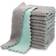 ZQSenLu Kitchen Towel Grey, Pink, Purple, Green (28x16cm)