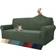 Furniture Protector Loose Sofa Cover Orange, Black, White, Brown, Beige, Grey, Green, Blue, Purple, Red (106.7x233.7cm)