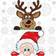 Snowflake Window Cling Stickers Christmas Decoration 300pcs