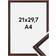 Galleri1 Horndal Ramme 23.2x21cm