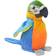 Kögler Laber Animal Parrot 21cm