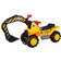 Costway Outdoor Kids Ride On Construction Excavator with Safety Helmet