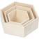 Creativ Company Hexagonal Caja de almacenamiento 3pcs