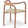 Liewood Baxter Chair Natural/Tuscany Rose Mix