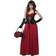 California Costumes Dark Red Riding Hood Costume