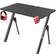 Paracon Realm Medium Gaming Desk - Black, 1000x600x750mm