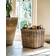 Ivyline Wicker Log Basket 50cm 2pcs