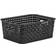 Plast1 Wicker Small 5L Black Kurv 26cm