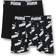 Puma Boy's Aop Boxer 2-pack - Black