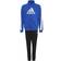 adidas Colorblock Big Badge Of Sport Tracksuit - Royal Blue /Dash Grey/ Black