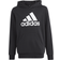 Adidas Junior Big Logo Essentials Cotton Hoodie - Black/White