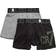 CR7 Ronaldo Boxer Shorts 2-pack - Grey/Black