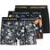 Jack & Jones Jacsugar Skull Trunks 3 Pack Black/Yellow