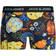 Jack & Jones Jacsugar Skull Trunks 3 Pack Black/Yellow