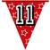 Boland Garlands Holographic Bunting Numbers 11