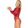 Nortie Riga Lace Crotchless Bodystocking