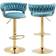 Velvet Swivel Bar Stool 38.2" 2