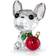 Swarovski Holiday Cheers French Bulldog Decoration 3.8cm