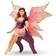 Schleich Fairy in Flight on Glam Owl 70789