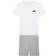 Calvin Klein Shorts Pyjama Set - White/Grey Marl