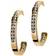 Edblad Andorra Earrings - Gold/Transparent