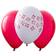 Bini Latex Balloons Norwegian Flag 10-pack