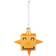 Alessi Cubik Star Julgranspynt 9.8cm
