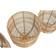 Dkd Home Decor Metal Basket 36cm 3pcs