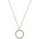 Edblad Glow Necklace - Gold/Transparent
